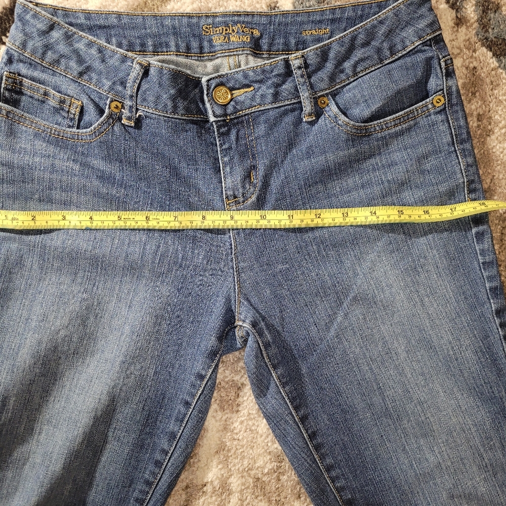 Vera Wang straight leg capri jeans size 6 - Picture 8 of 10